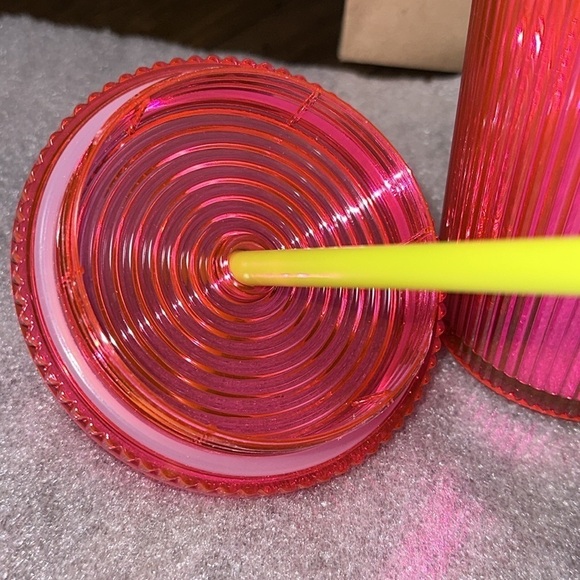 NWT 2023 Starbucks Coffee Summer Bright Barbie Pink 24oz Venti Cold Cup Tumbler - Picture 7 of 12